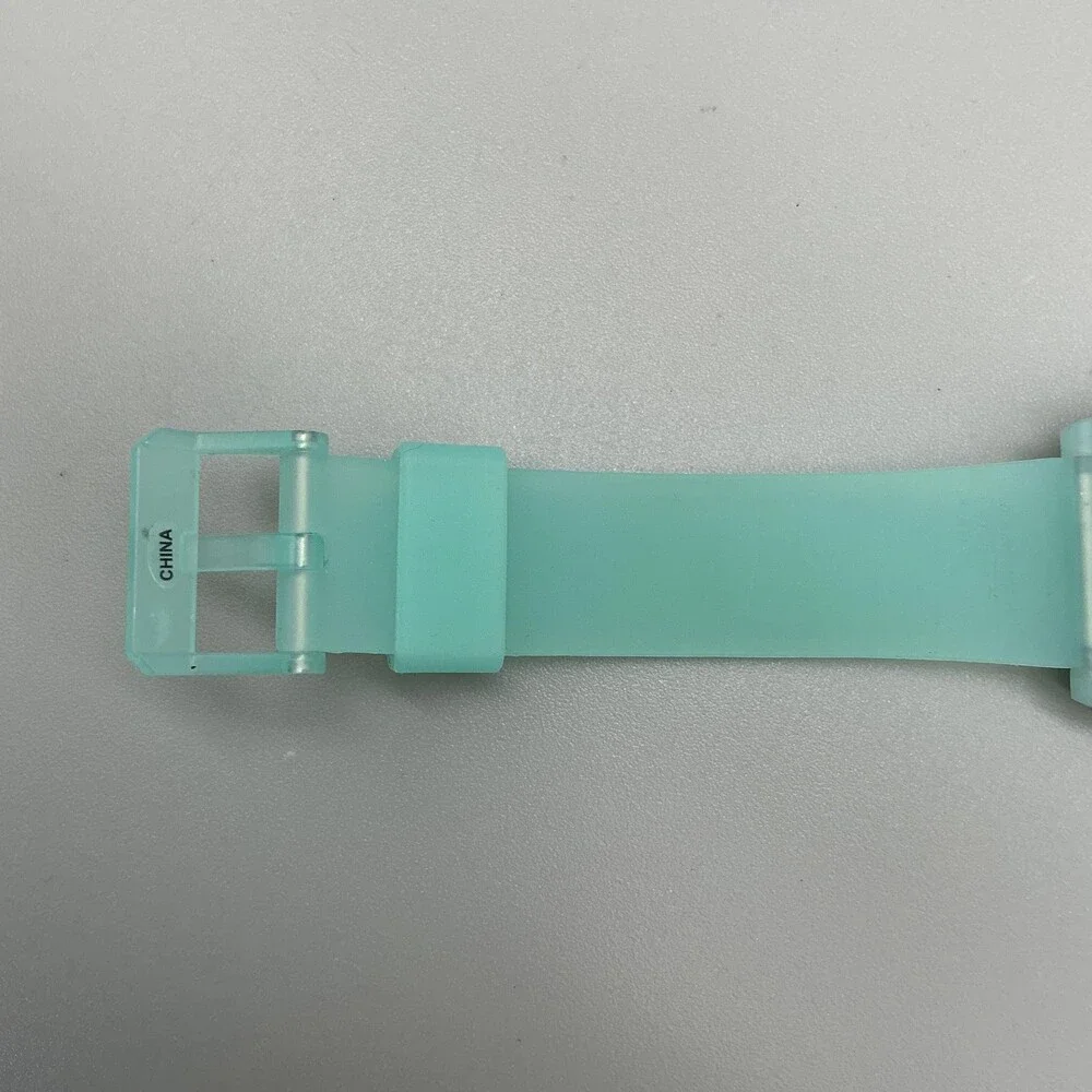 Adidas Process_SP1 Mens Watch 38mm Green Dial Silicone Strap 50M New Battery